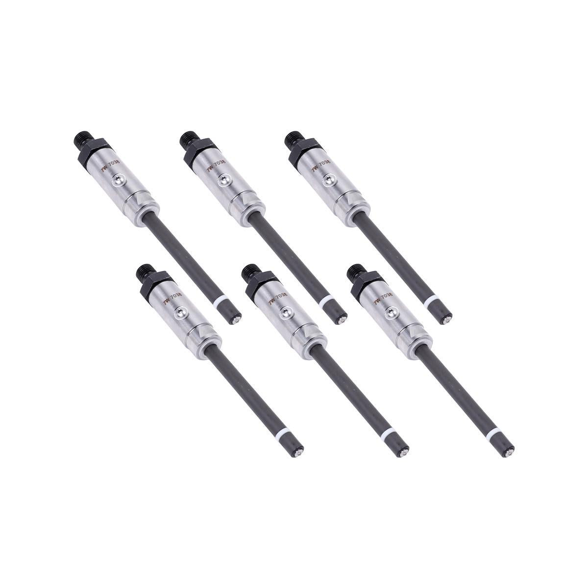 6-Pack Fuel Injector 7W-7038 Compatible with Caterpillar CAT 3306 Engine