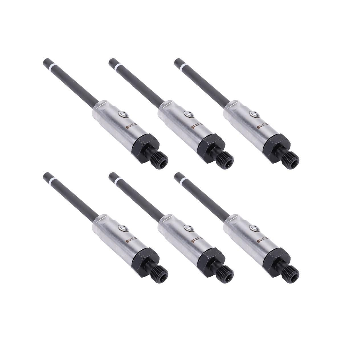 6-Pack Fuel Injector 7W-7038 Compatible with Caterpillar CAT 3306 Engine