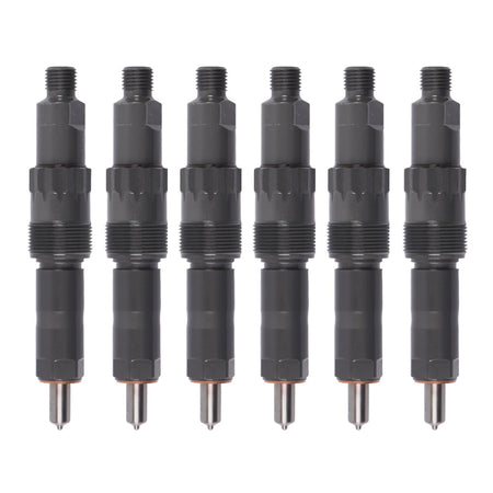 6-Pack Fuel Injector AR74665 Compatible with John Deere Engine 6404 6466 Tractor 4040 4240 4440