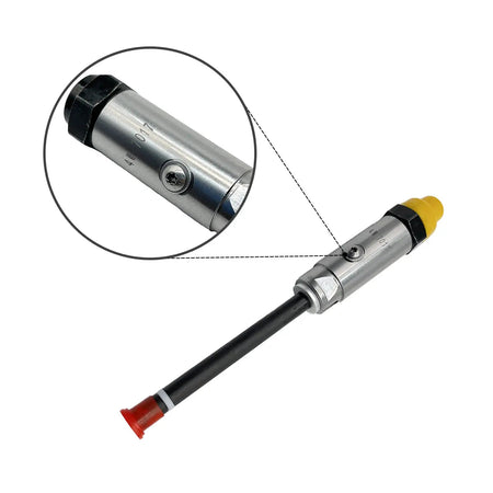 6-Pack Fuel Injector Pencil Nozzle 4W7017 4W-7017 Compatible with CAT Caterpillar 3306 3406 3406B 3406C 3412