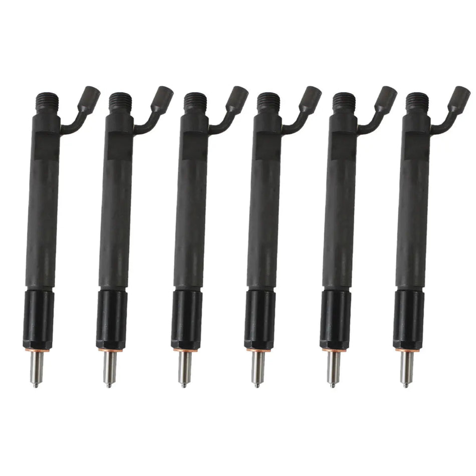 6-Pack Fuel Injectors 3283160 Compatible with Cummins 6C 6CT 6CTA 8.3L Engine