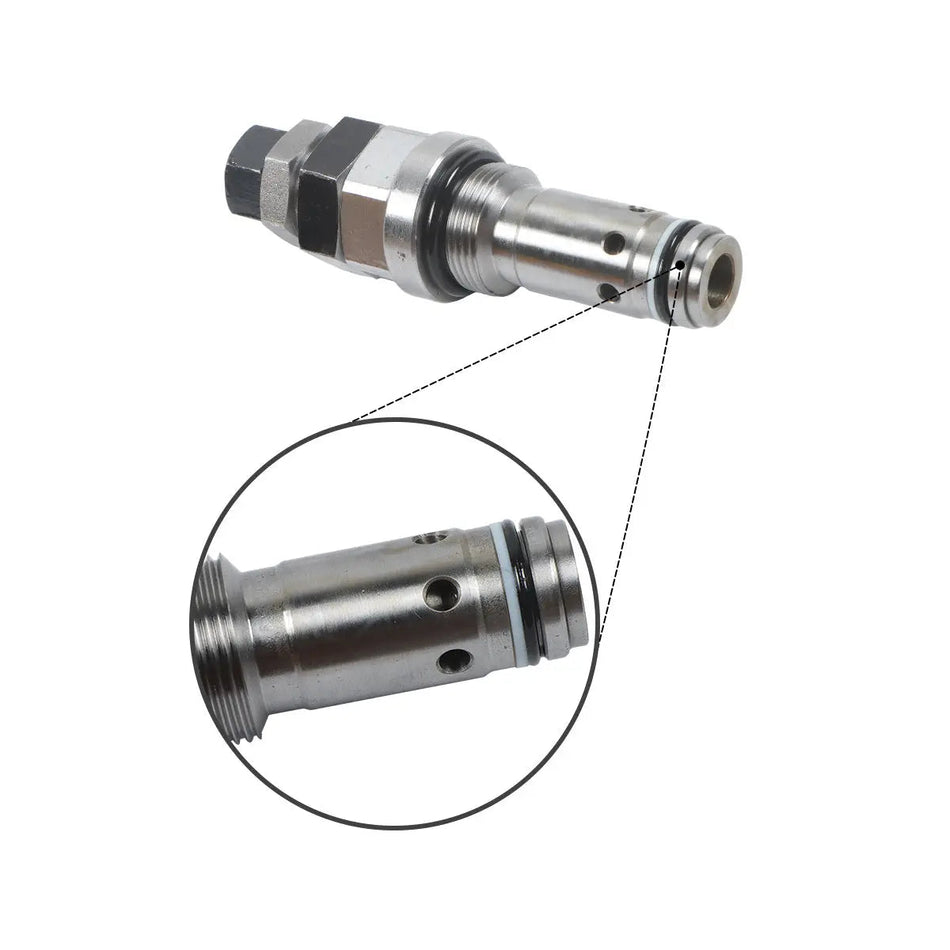 main relief valve 723-40-50401 for Komatsu 6D102 PC200-6 Excavator - image 2