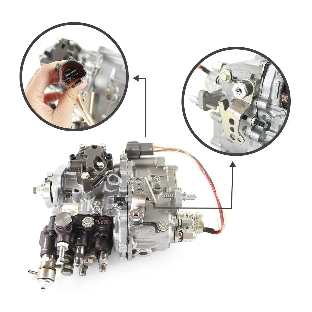 Topsealkit 729236-51412 diesel fuel injection pump, for Yanmar 3TNV88 Engine - image 4