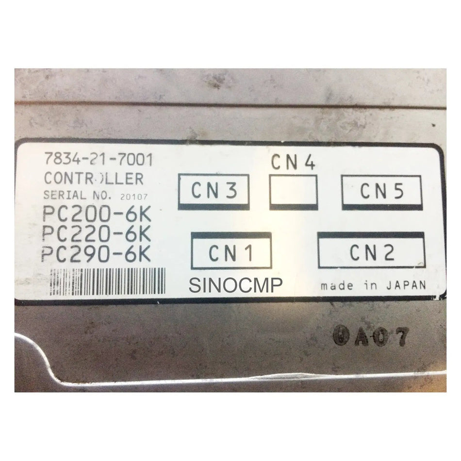 controller 7834-21-7001 for Komatsu PC200-6 PC290-6 PC290NLC-6K - image 2