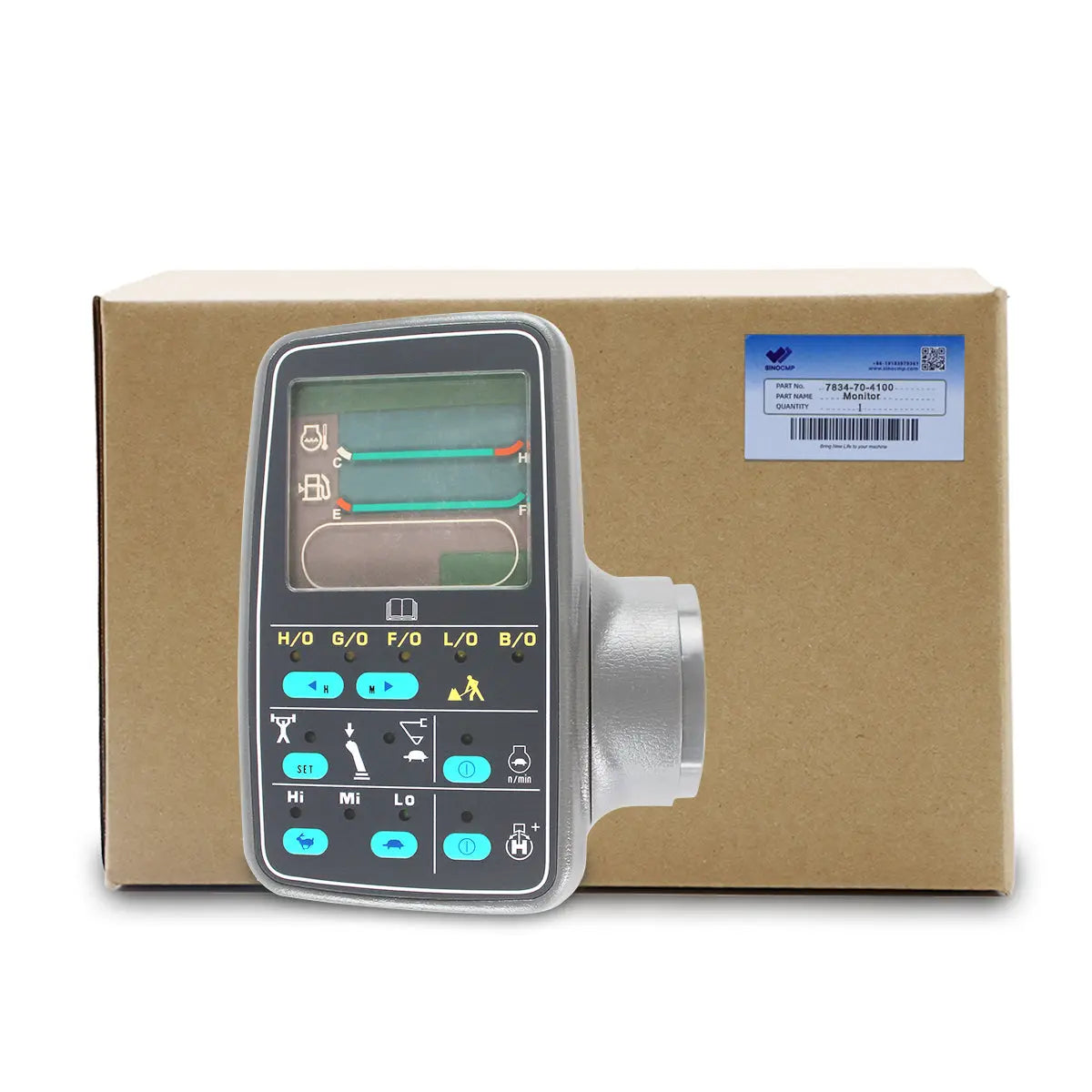 Topsealkit 7834-70-4100 monitor display panel, for Komatsu Excavator PC100-6 PC120-6 - image 4