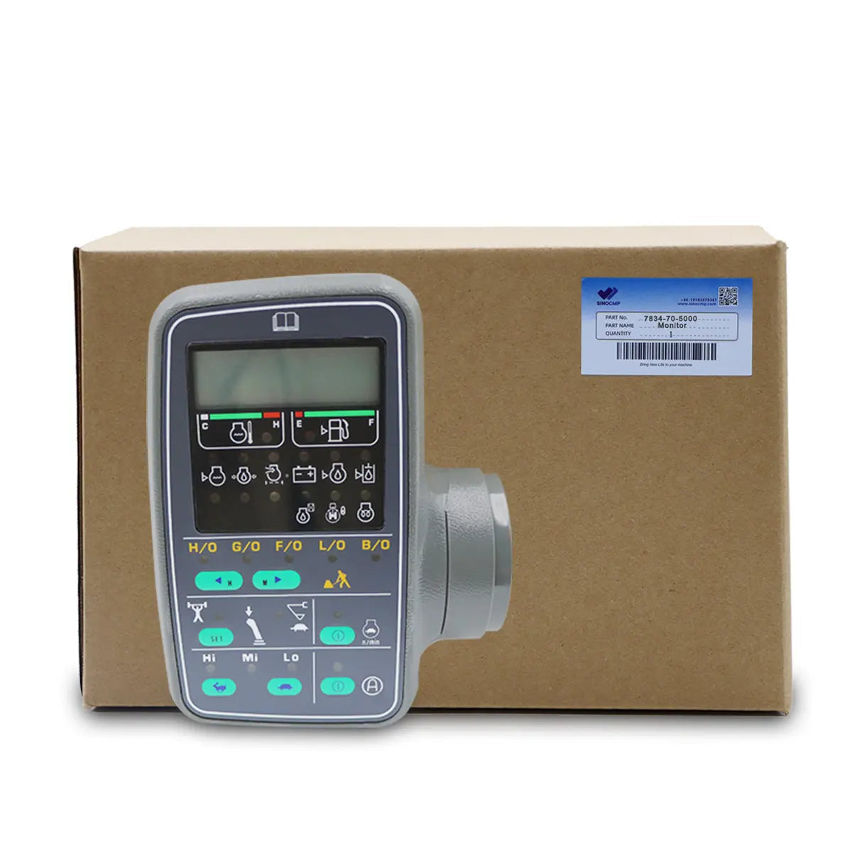 7834-70-5000 monitor display panel for Komatsu PC200LC-6 PC200-6 Excavator - image 4