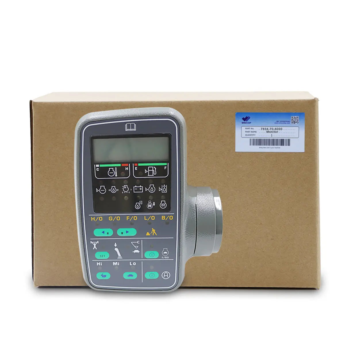 7834-70-6000 monitor display panel for Komatsu PC100-6 PC120-6 PC200-6 Excavator - image 4