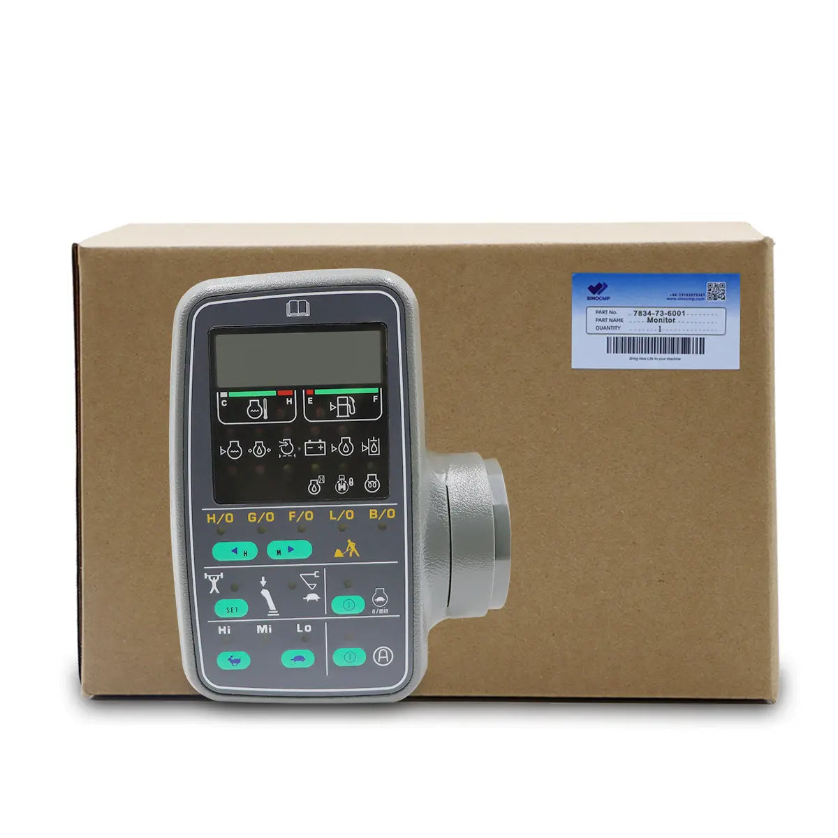 Topsealkit 7834-73-6001 monitor display panel, for Komatsu Excavator PC300-6 PC340-6 PC400-6 - image 4