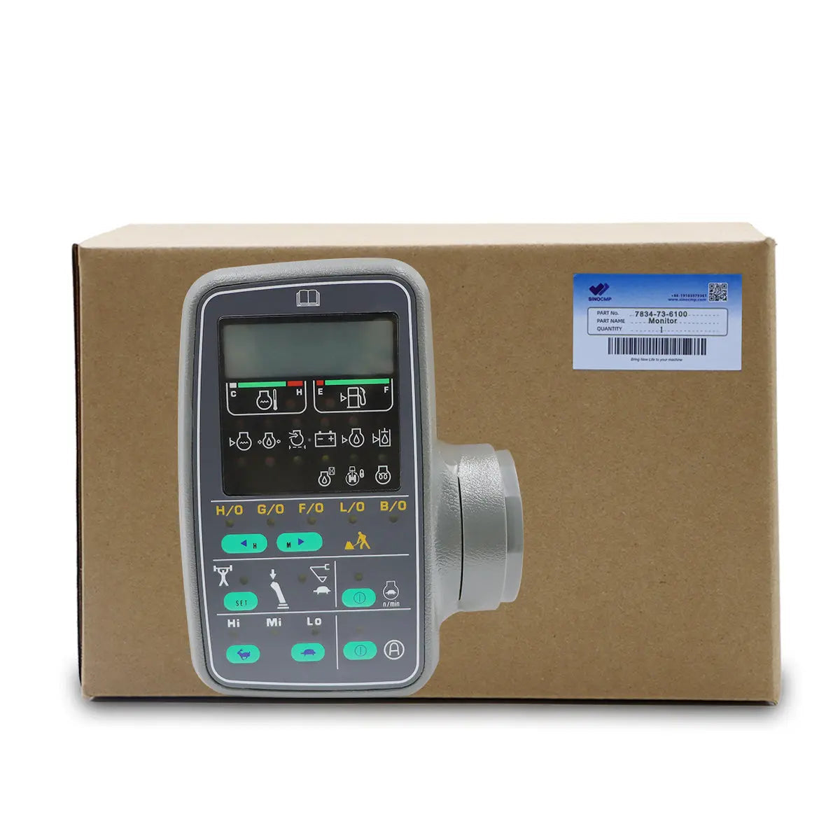 monitor display panel 7834-73-6100 for Komatsu Excavator PC300-6 PC300LC-6 PC400-6 - image 4