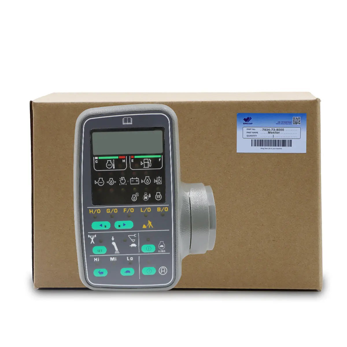 7834-73-8000 monitor display panel for Komatsu PC150-6 PC160-6K PC200EL-6K Excavator - image 4