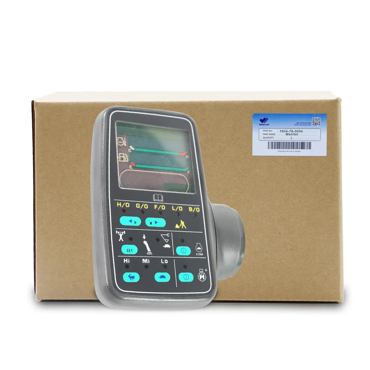 Topsealkit 7834-76-3000 monitor display panel, for Komatsu PC200-6 PC210-6 PC220-6 - image 4