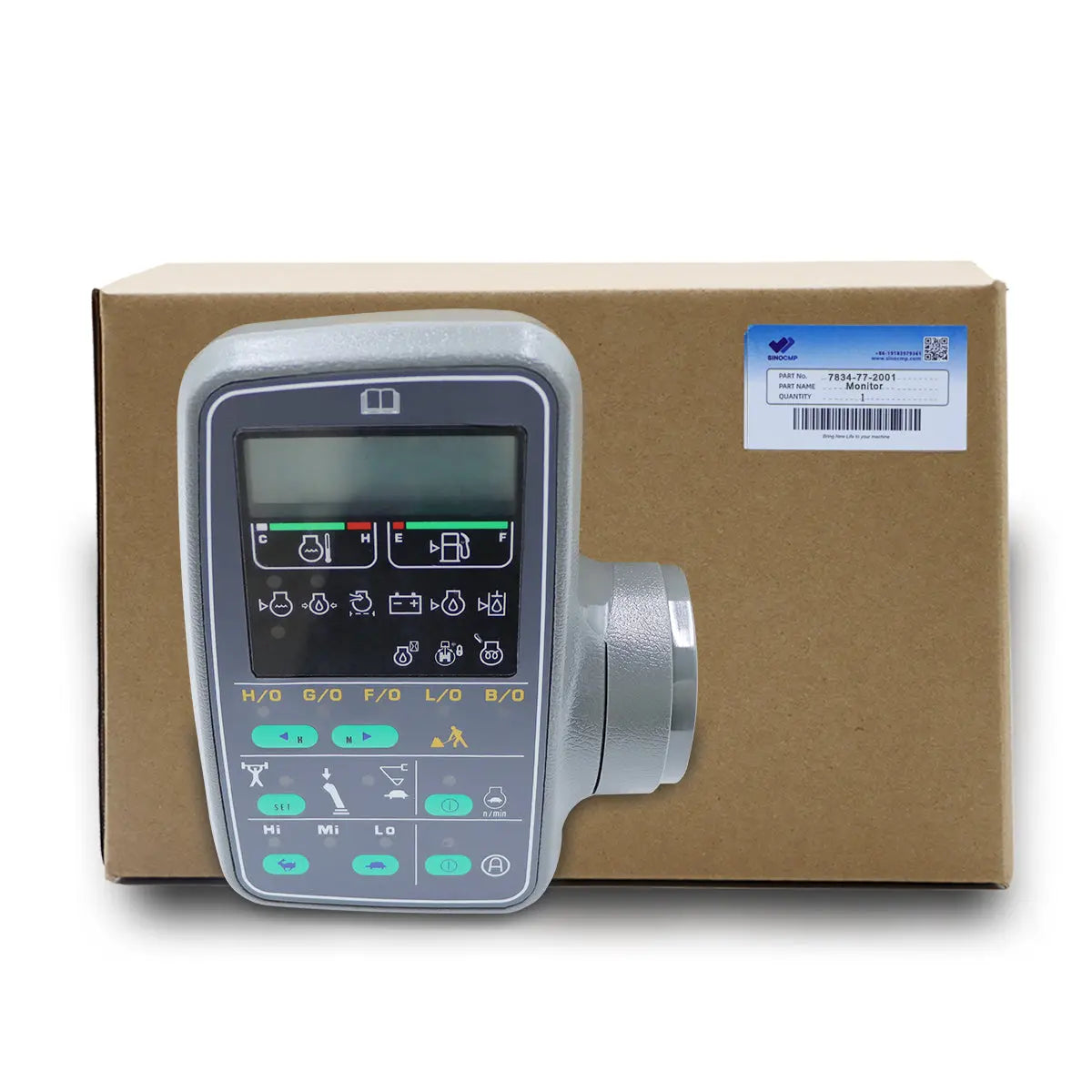 7834-77-2002 gauge cluster for Komatsu Excavator Monitor PC100-6 PC120-6 PC130-6 - image 4