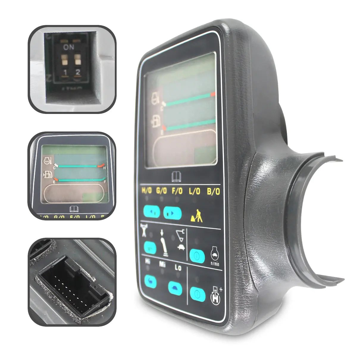 monitor display panel 7834-77-3000 for Komatsu PC200-6 PC220-6 PC230-6 Excavator - image 2