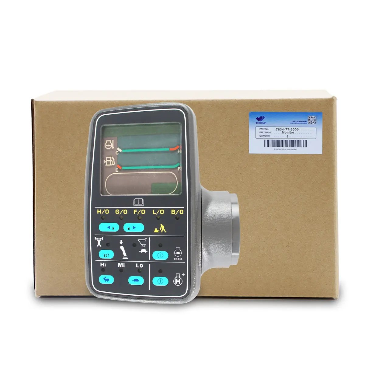 monitor display panel 7834-77-3000 for Komatsu PC200-6 PC220-6 PC230-6 Excavator - image 4