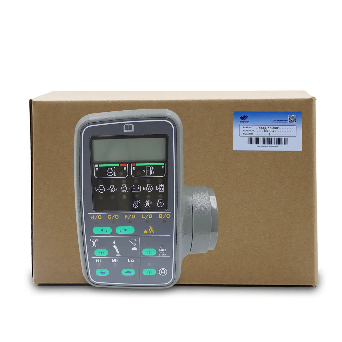 7834-77-3001 monitor display panel for Komatsu Excavator PC300-6 PC200-6 PC400-6 - image 4
