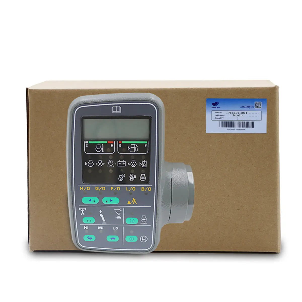 Topsealkit 7834-77-5001 monitor screen, for Komatsu Excavator PC750LC-6 PC800-6 - image 4