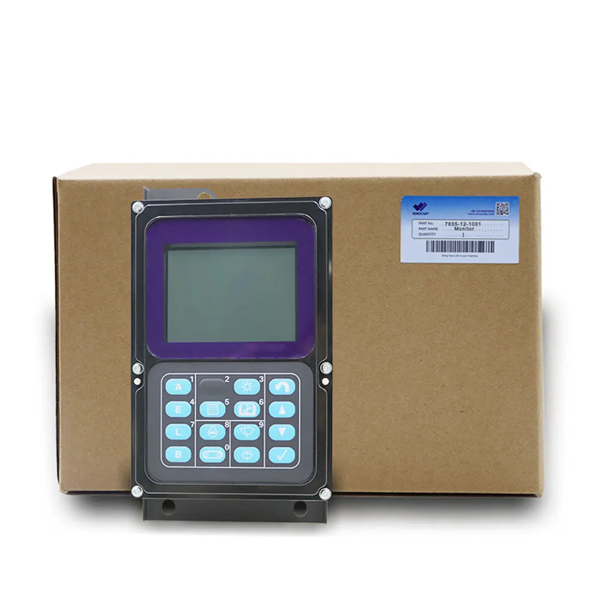 Topsealkit 7835-12-1007 monitor display panel, for Komatsu Excavator Display Panel - image 5