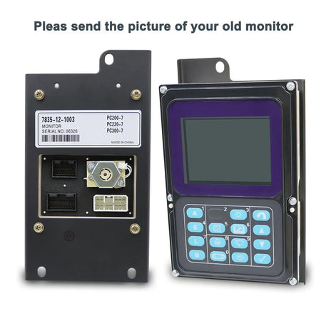 Topsealkit 7835-12-1003 monitor display panel, for Komatsu PC200-7 PC210-7 PC250-7 Excavator - image 2