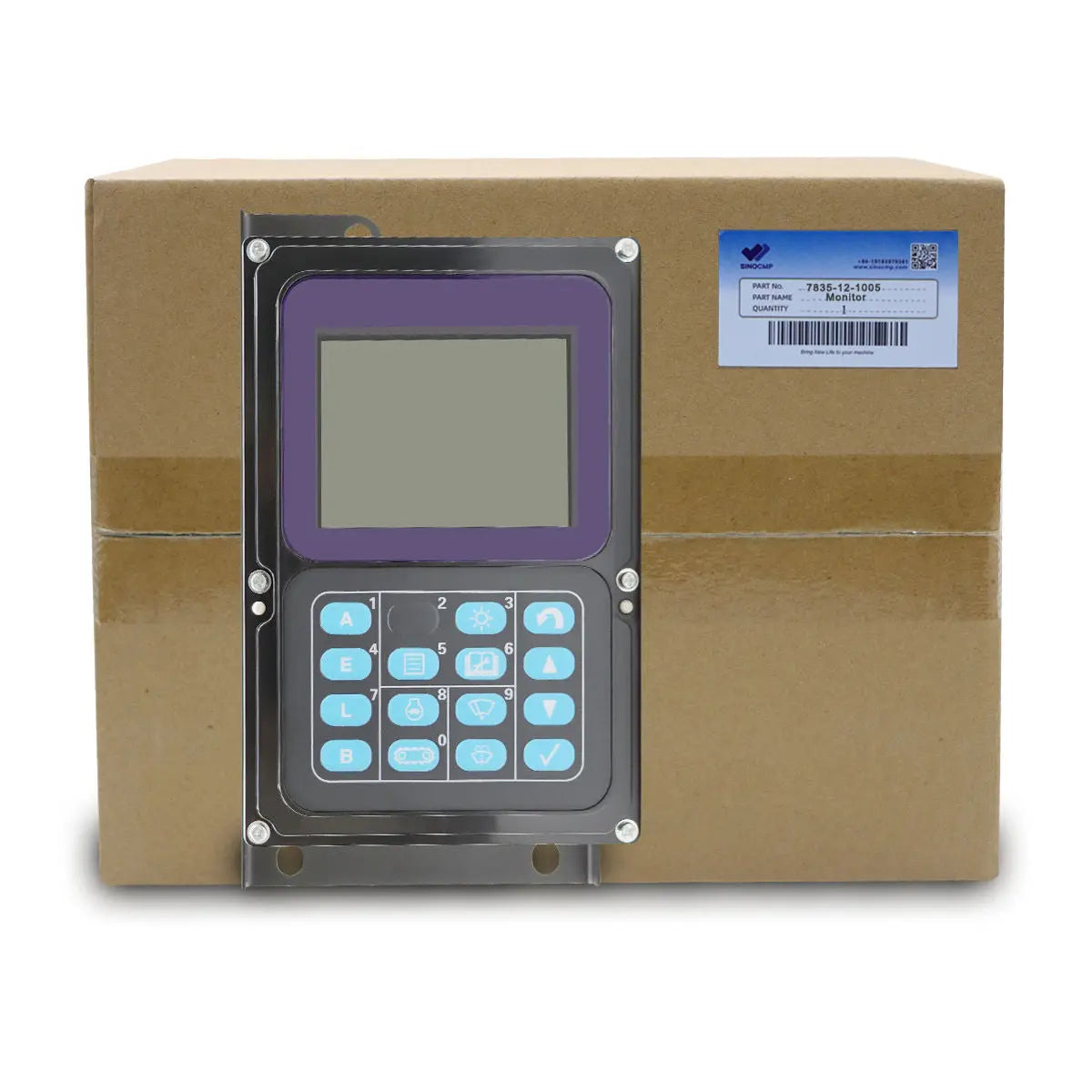 7835-12-1005 monitor display panel for Komatsu PC160LC-7 PC200-7 PC300-7 Excavator - image 5