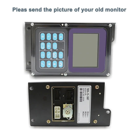 monitor display panel 7835-12-1007 for Komatsu PC200-7 PC220-7 PC240-7 Excavator - image 3