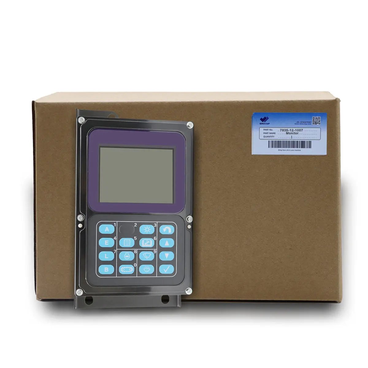 monitor display panel 7835-12-1007 for Komatsu PC200-7 PC220-7 PC240-7 Excavator - image 5