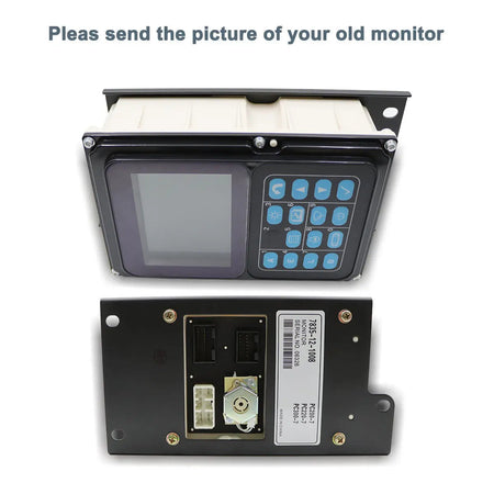 Topsealkit 7835-12-1008 monitor display panel, for Komatsu PC200-7 PC220-7 PC270-7 Excavator - image 3