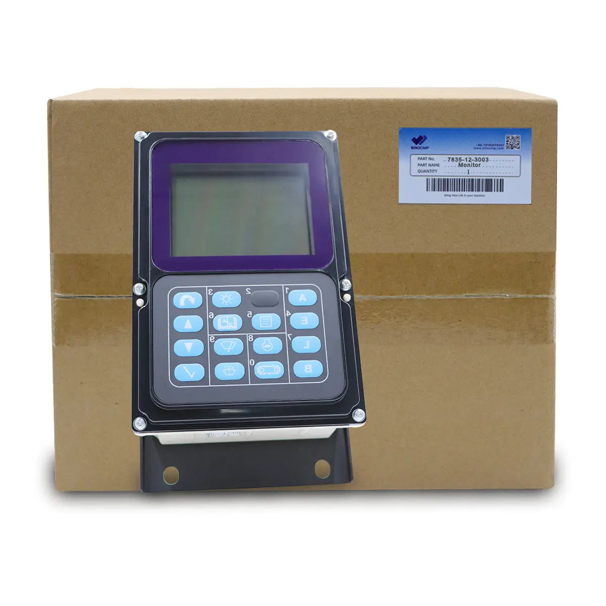 Topsealkit 7835-12-3003 monitor display panel, for Komatsu Excavator PC360-7 - image 4