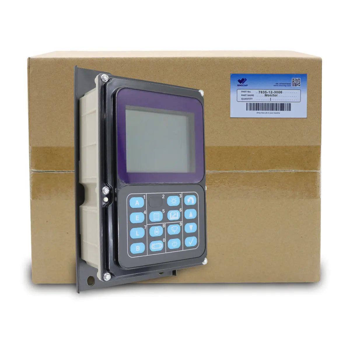 7835-12-3006 monitor display panel for Komatsu Excavator PC360-7 PC360LC-7 - image 4