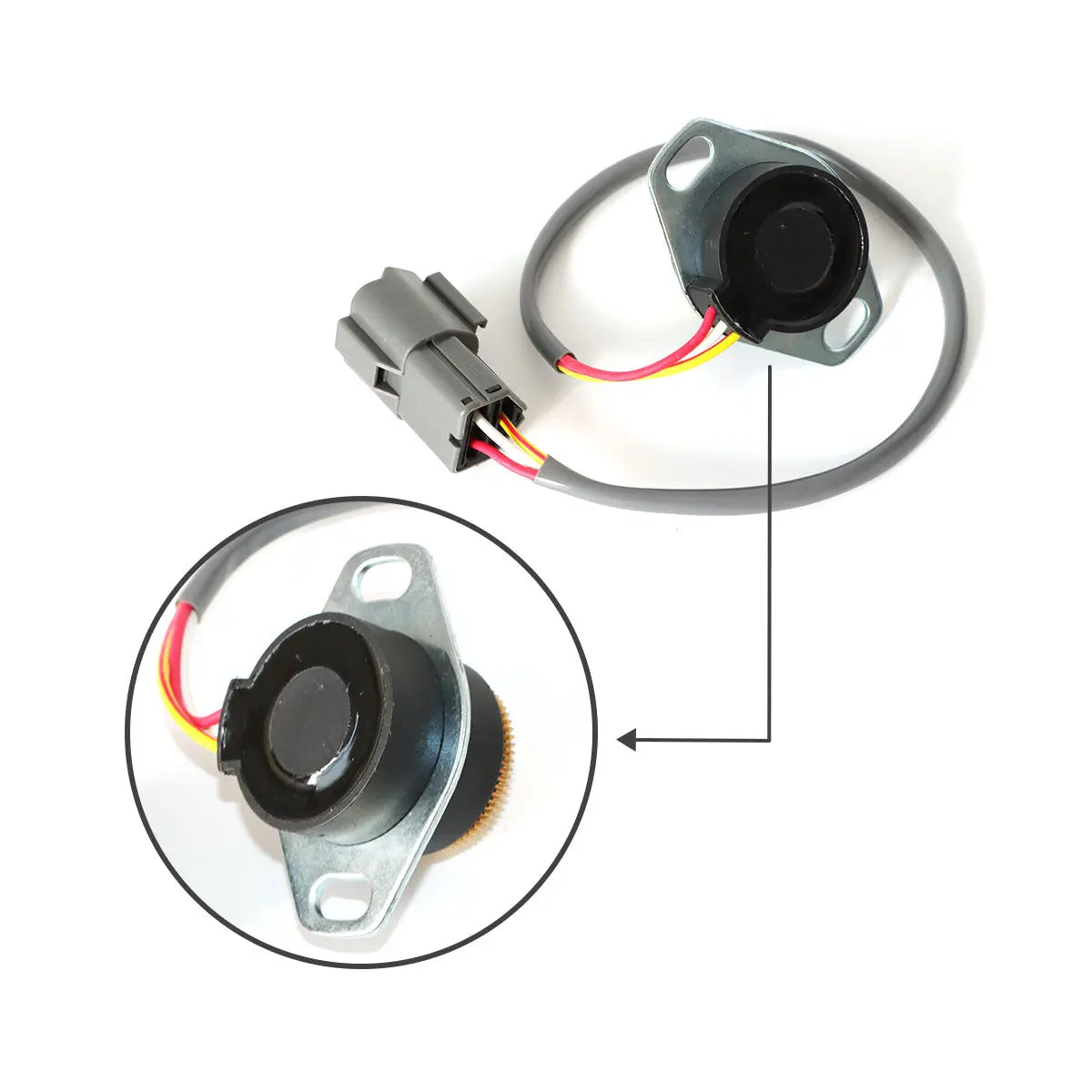 Topsealkit 7861-93-4130 throttle motor positioner, for Komatsu PC120-6 PC200-6 Excavator - image 2