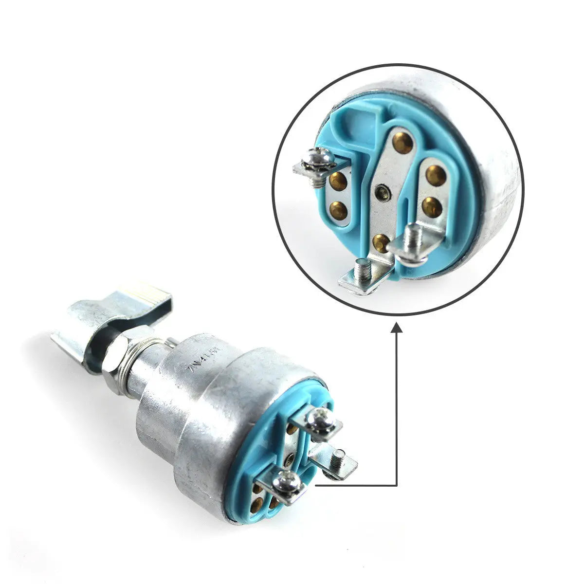 Topsealkit 7N-4160 3 pins ignition switch, for Caterpillar Machines - image 3
