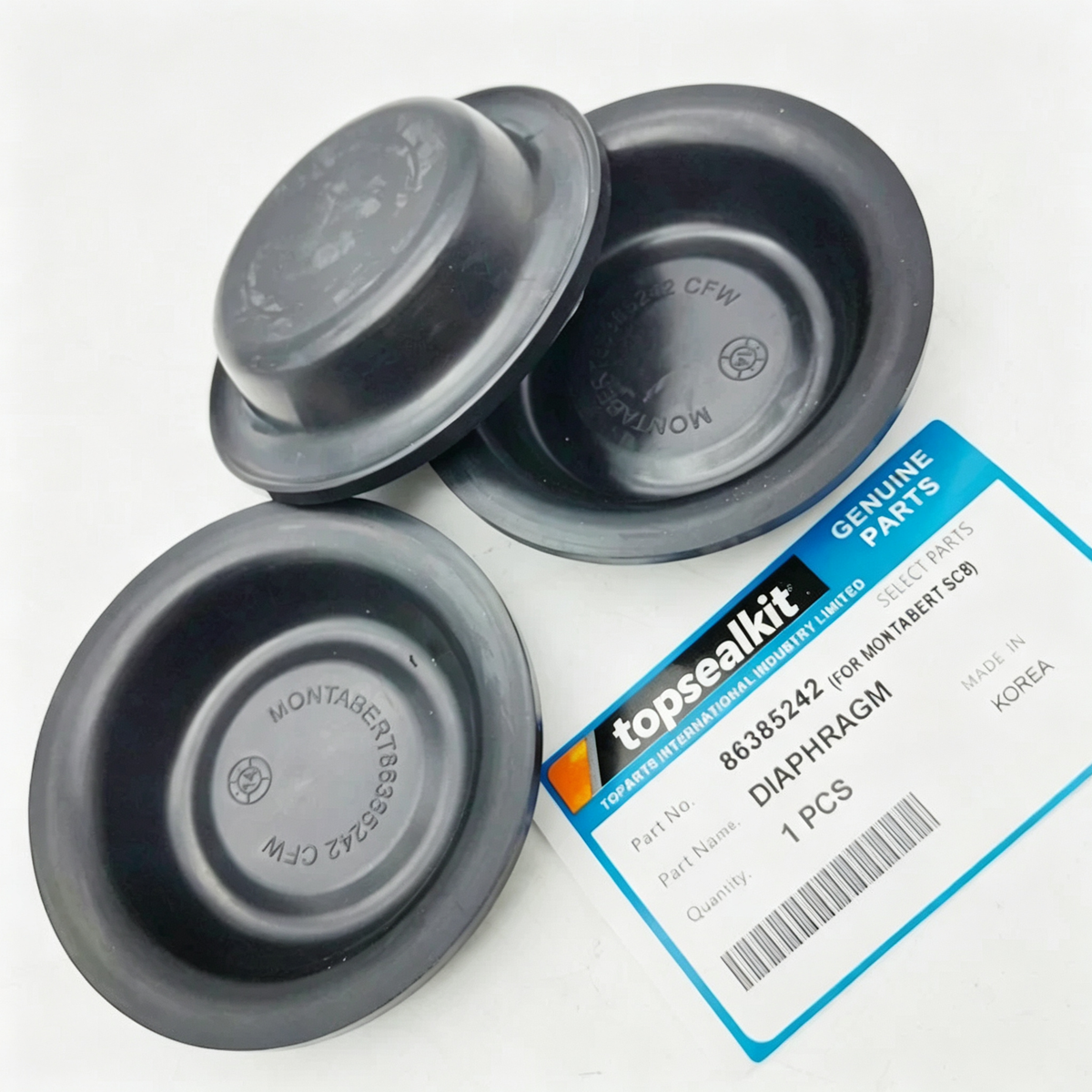 Montabert, Montabert SC12 SC8, SC12 SC8, Hydraulic Breaker Diaphragm, Rock Drill Diaphragm, Accumulator Membrane, Hydraulic Breaker Parts, Rock Drill Parts, Hydraulic Hammer Membrane, Diaphragm Seal, Accumulator Group, Nitrogen Membrane, 86633922