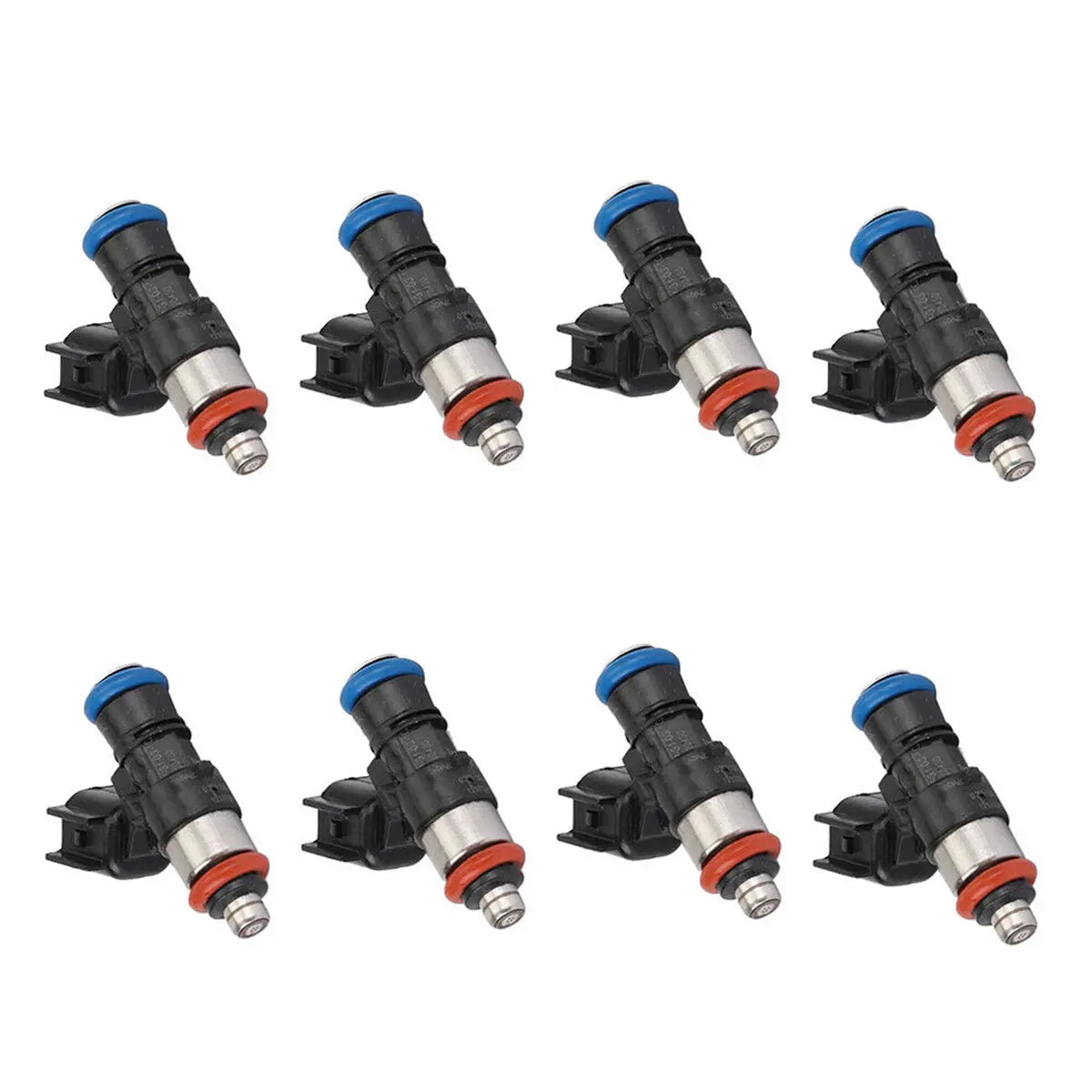 8-Pack Fuel Injector 12576341 0280158051 Compatible with Chevrolet Corvette LS3 LS7 Camaro SS