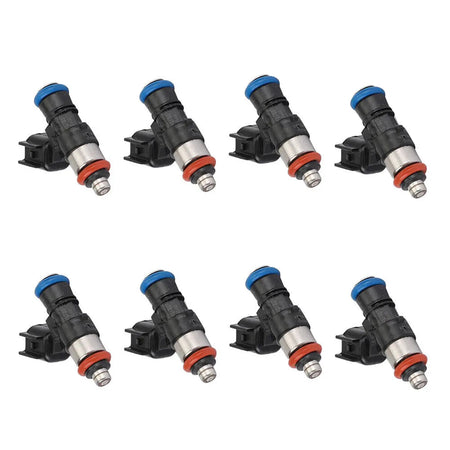 8-Pack Fuel Injector 12576341 0280158051 Compatible with Chevrolet Corvette LS3 LS7 Camaro SS