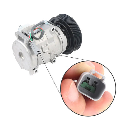 A/C Compressor 305-0325 8PK 24V for Caterpillar Excavator 324D - image 2