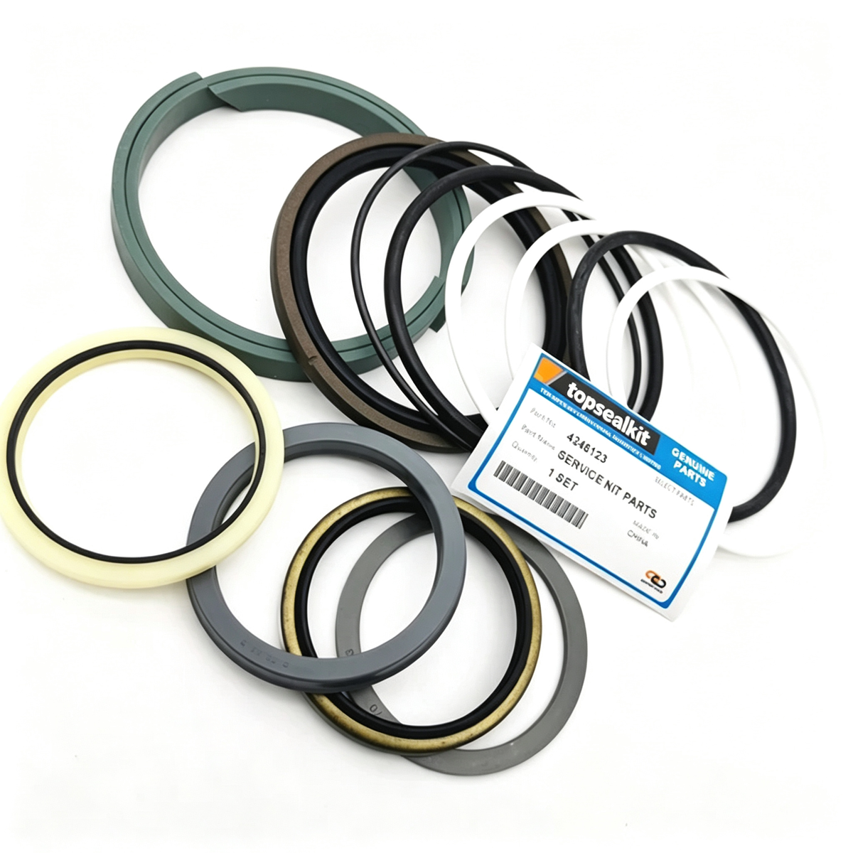 Hitachi, Hitachi EX60, EX60, Boom Cylinder Seal Kit, Hydraulic Cylinder Seal Kit, Excavator Seal Kit, Hitachi Excavator Parts, Heavy Machinery Parts, Oil Seal, O Ring Kit, 4246123 4234585