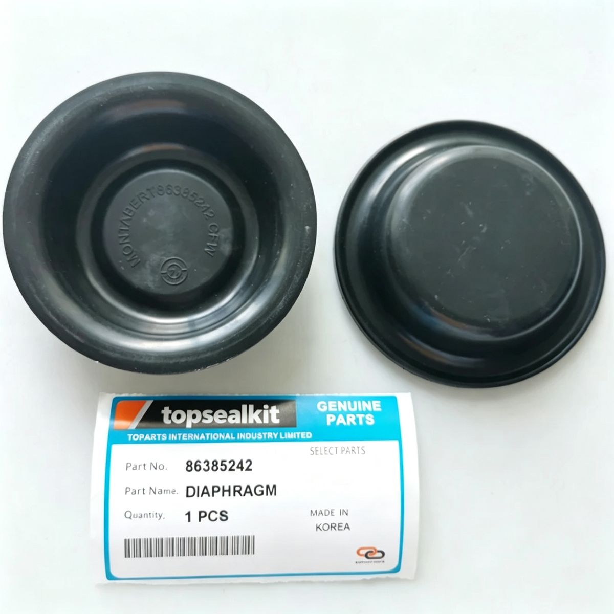 Montabert, Montabert HC25, HC25, Hydraulic Breaker Diaphragm, Rock Drill Diaphragm, Accumulator Membrane, Hydraulic Breaker Parts, Rock Drill Parts, Hydraulic Hammer Membrane, Diaphragm Seal, Accumulator Group, Nitrogen Membrane, 86633922