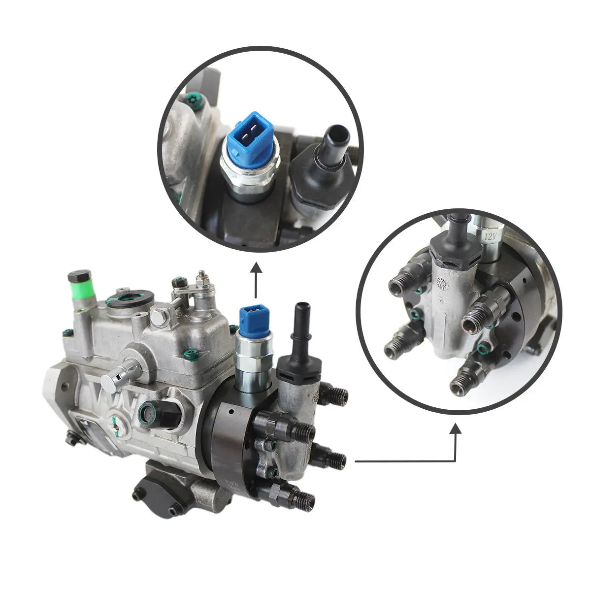 Topsealkit 9320A143T fuel injection pump, for Perkins Delphi Engine - image 3