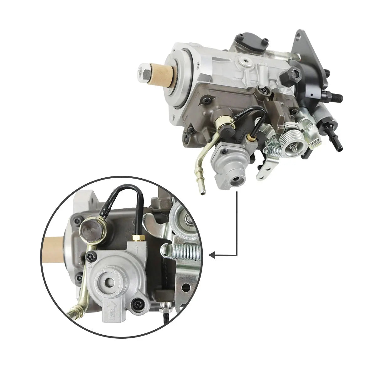 9320A217G fuel injection pump for Delphi DP210 Perkins 1104C-44T - image 4