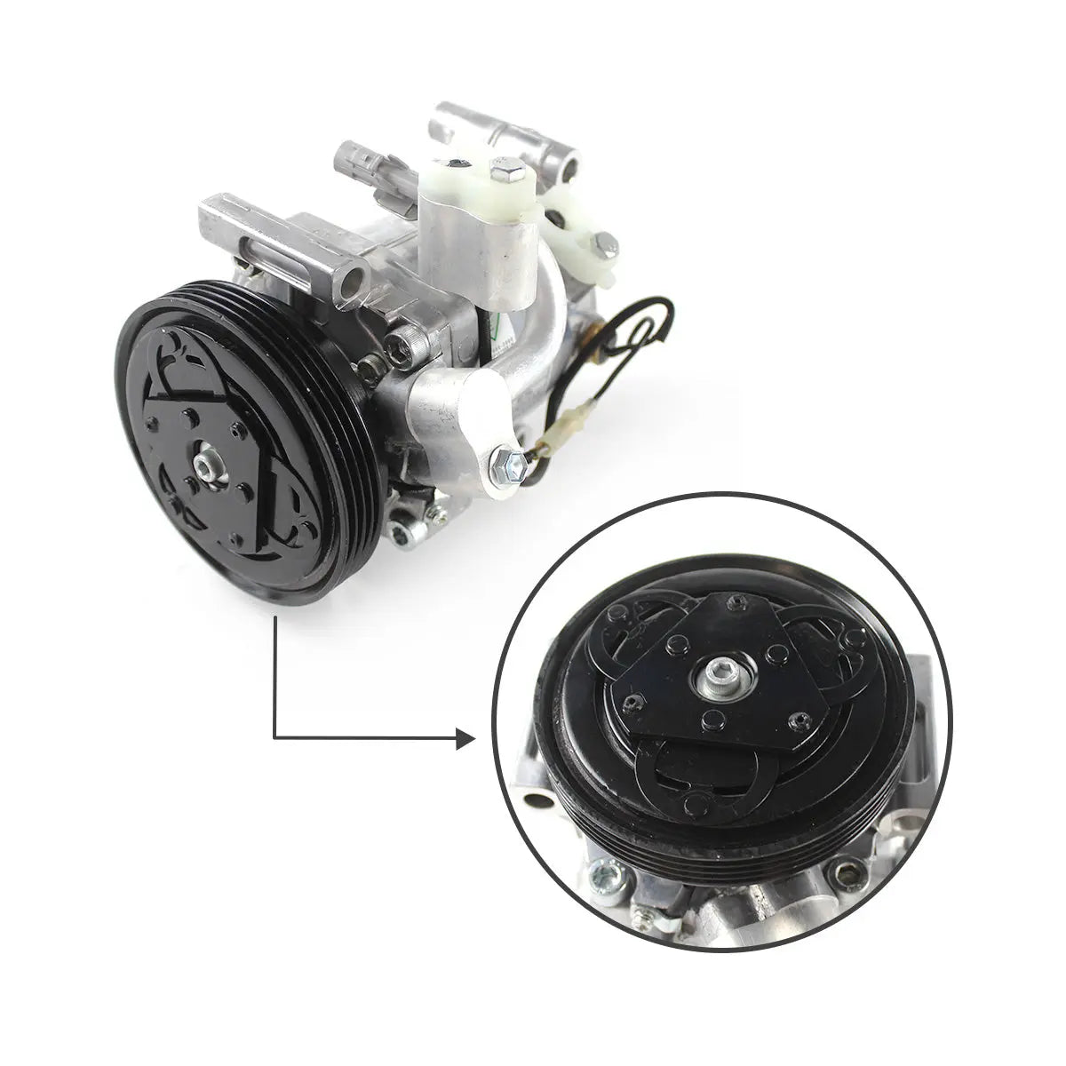 95200-63JA0 4PK A/C Compressor SV08A for Suzuki Swift III SX4 - image 3