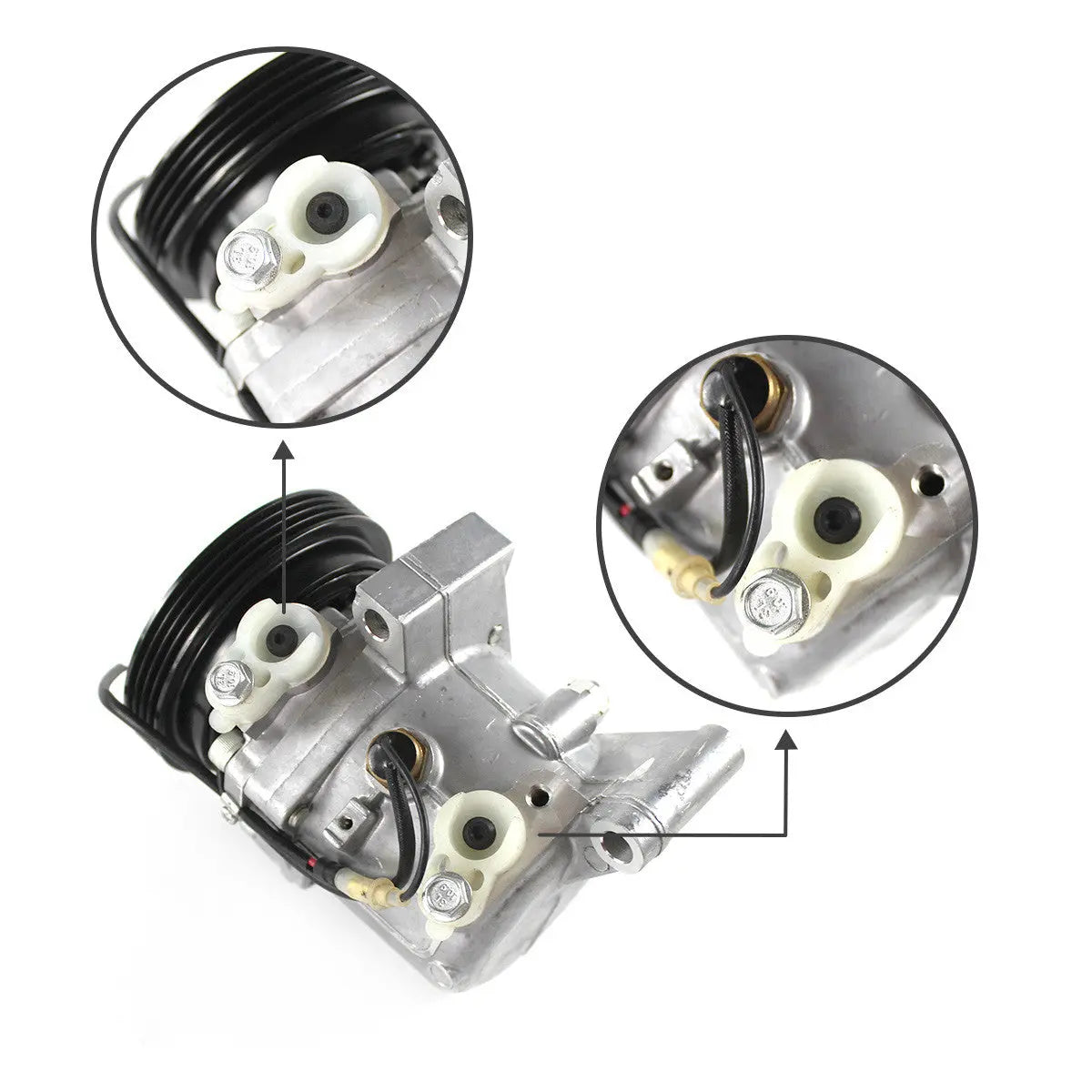 95200-77GB2 A/C Compressor for Suzuki Jimny Seiko Seiki SS07LK10 - image 2