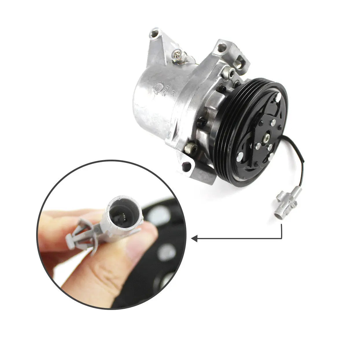 95200-77GB2 A/C Compressor for Suzuki Jimny Seiko Seiki SS07LK10 - image 3