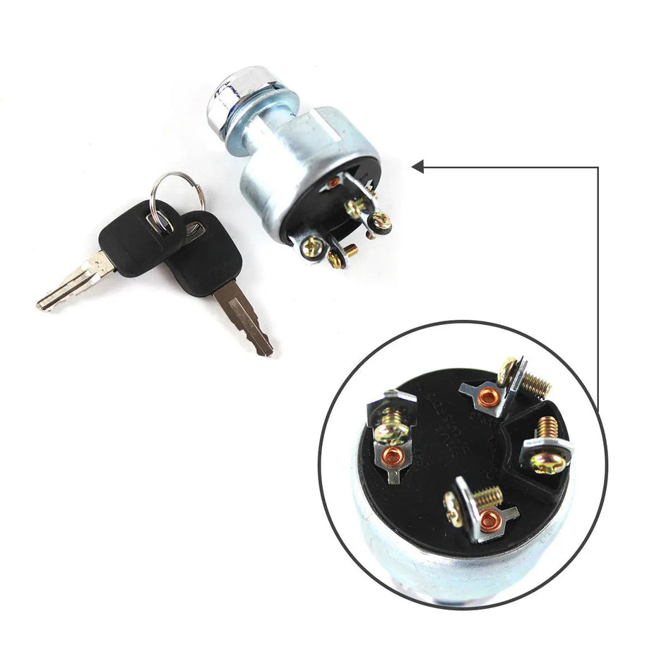 ignition switch 9G-7641 for Caterpillar E320C D250E D300E Excavator - image 2