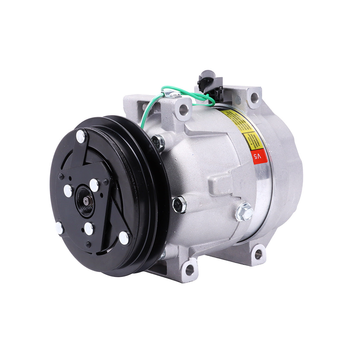 11Q6-90040 1PK 24V A/C Compressor for Hyundai Excavator HW140 HW160