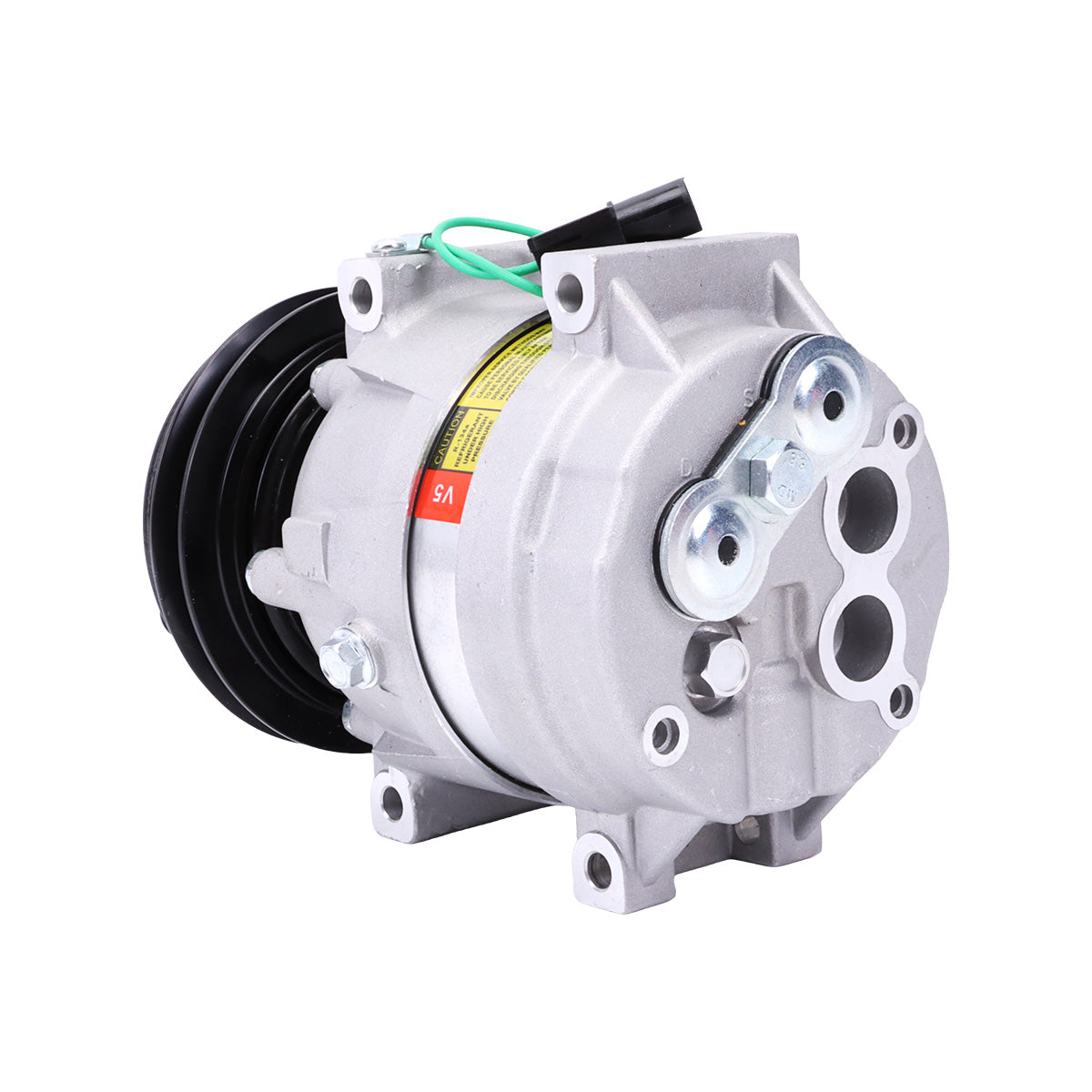 11Q6-90040 1PK 24V A/C Compressor for Hyundai Excavator HW140 HW160 - image 5