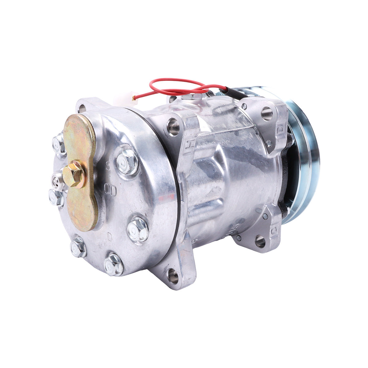 3712528M2 2PK 12V A/C Compressor for Massey Ferguson 375 383 Tractor - image 5