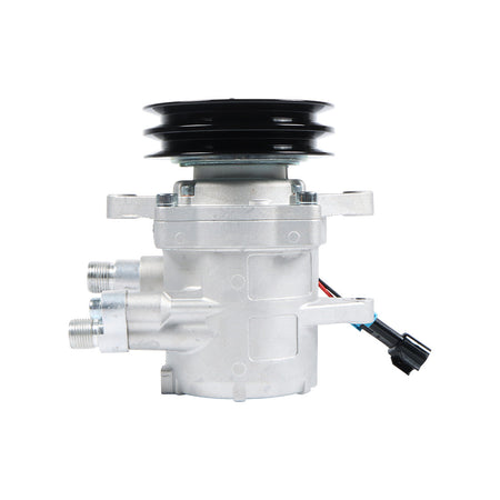 A/C Compressor 6733655 2PK 12V for Bobcat S150 S160 S175 S185 S205 Skid Steer Loader