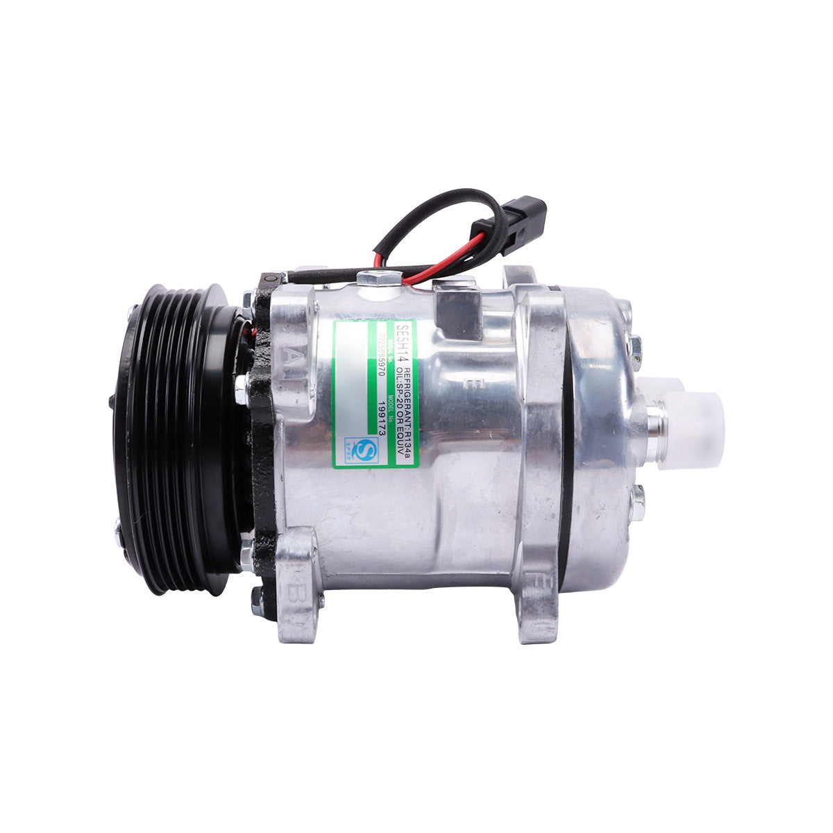 7023585 5PK 12V A/C Compressor for Bobcat S550 S590 S595 S630 S650 Loader - image 4