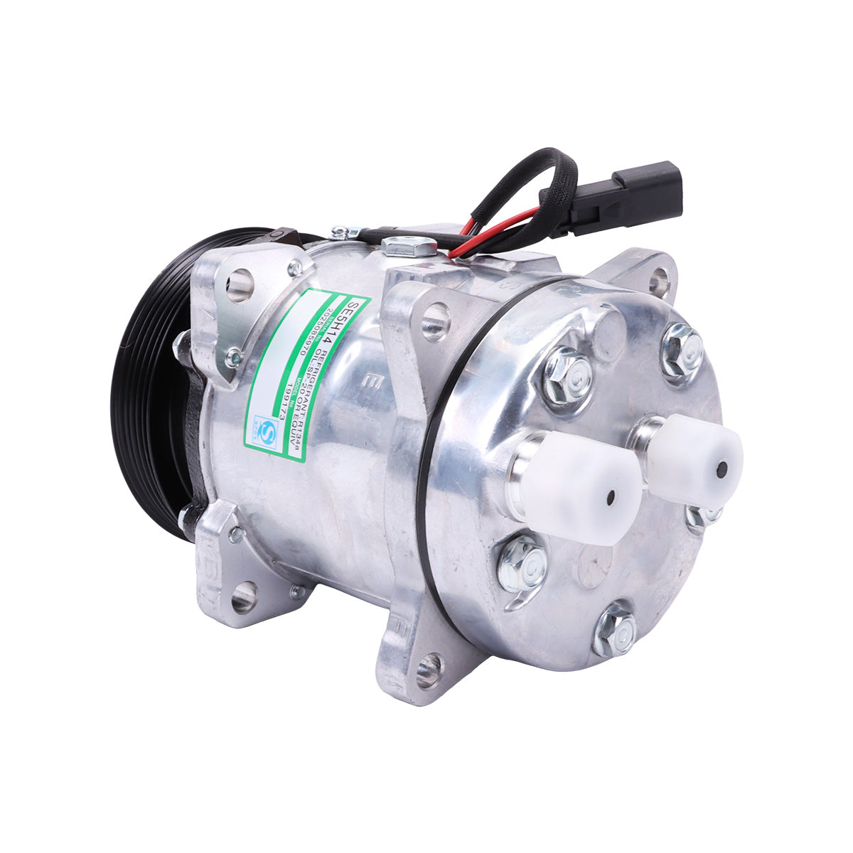 7023585 5PK 12V A/C Compressor for Bobcat S550 S590 S595 S630 S650 Loader - image 5