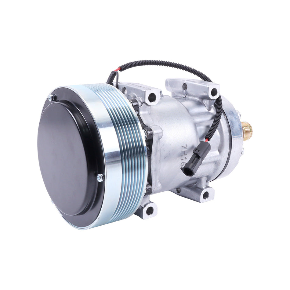 A/C Compressor 317008A3 8PK 12V for New Holland TG255 TG285 TG210 Engine