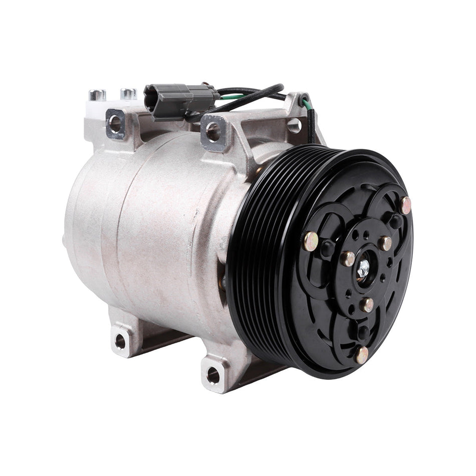FYA00003547 A/C Compressor 8PK 24V for John Deere 130G 160GLC 180GLC Excavator